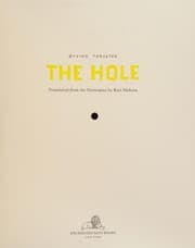 Tapa de The hole