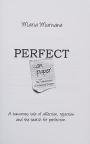 Tapa de Perfect on Paper