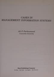 Tapa de Cases in management information systems