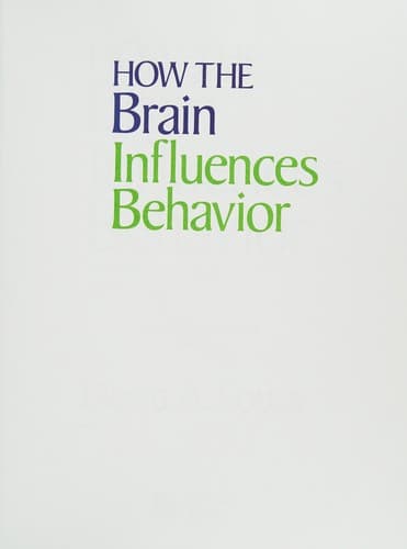 Tapa de How the brain influences behavior