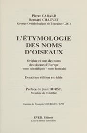 Tapa de L' étymologie des noms d'oiseaux