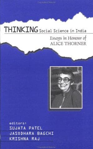 Tapa de Thinking Social Science in India
