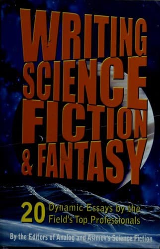 Tapa de Writing science fiction and fantasy