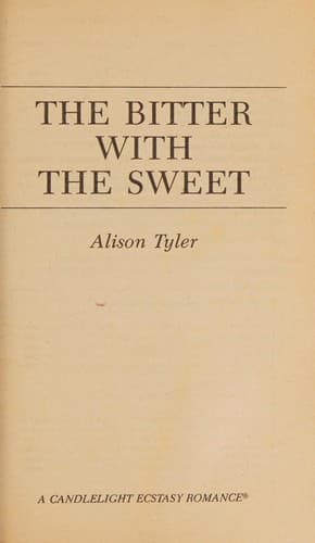Tapa de The Bitter with the Sweet