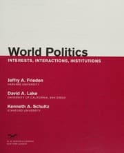 Tapa de World politics