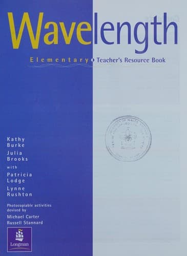 Tapa de Wavelength