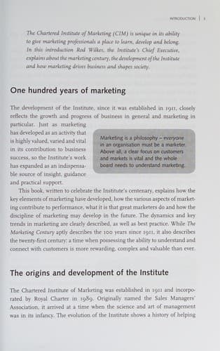 Tapa de The marketing century