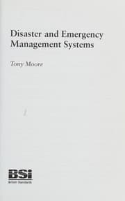 Tapa de Disaster and Emergency Management Systems