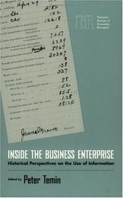 Tapa de Inside the Business Enterprise