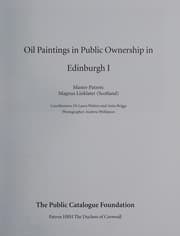 Tapa de Oil paintings in public ownership in Edinburgh