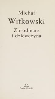 Tapa de Zbrodniarz i dziewczyna