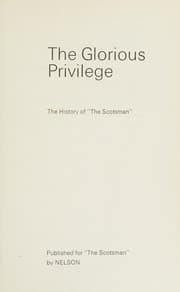 Tapa de The Glorious privilege