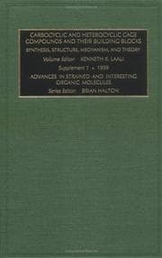 Tapa de Carbocyclic and Heterocyclic Cage Compounds and Their Building Blocks