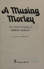 Tapa de A musing Morley