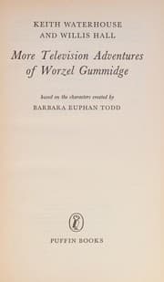 Tapa de More Television Adventures of Worzel Gummidge