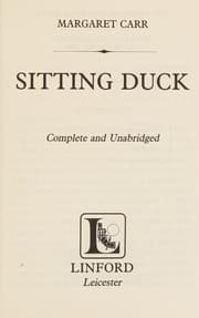 Tapa de Sitting Duck (Linford Mystery Library)