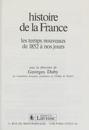 Tapa de Histoire de la France