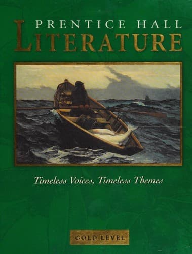 Tapa de Prentice Hall Literature--Timeless Voices, Timeless Themes--Gold Level