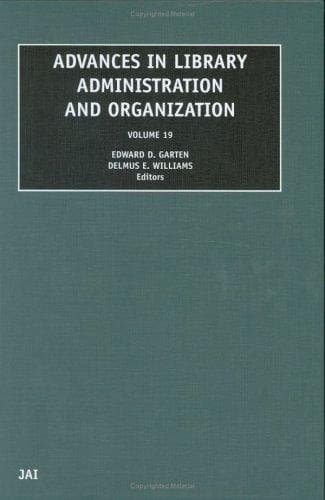 Tapa de Advances in library administration and organization