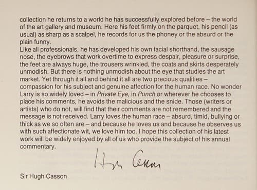 Tapa de Larry on art