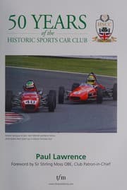 Tapa de 50 Years of the Historic Sports Car Club