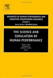 Tapa de The science and simulation of human performance