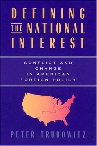 Tapa de Defining the national interest