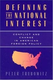 Tapa de Defining the national interest
