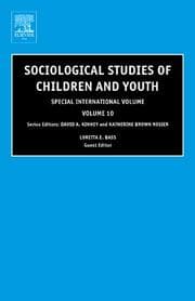 Tapa de Sociological Studies of Children and Youth