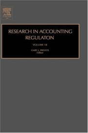 Tapa de Research in accounting regulation