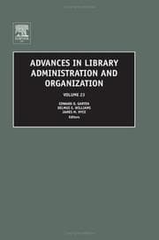 Tapa de Advances in library administration and organization