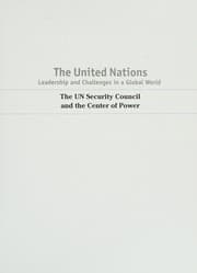 Tapa de The un Security Council and the Center of Power