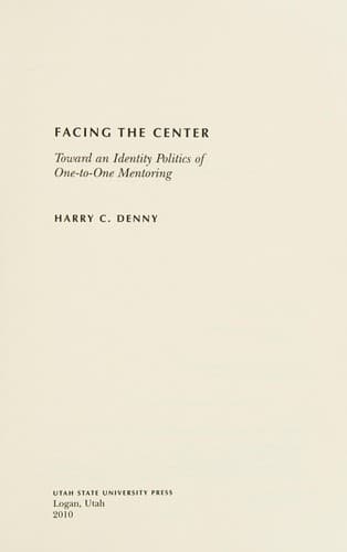 Tapa de Facing the center
