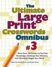 Tapa de Ultimate Large Print Crosswords Omnibus Vol. 3