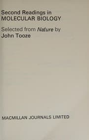 Tapa de Second readings in molecular biology