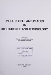 Tapa de More people and places in Irish science and technology