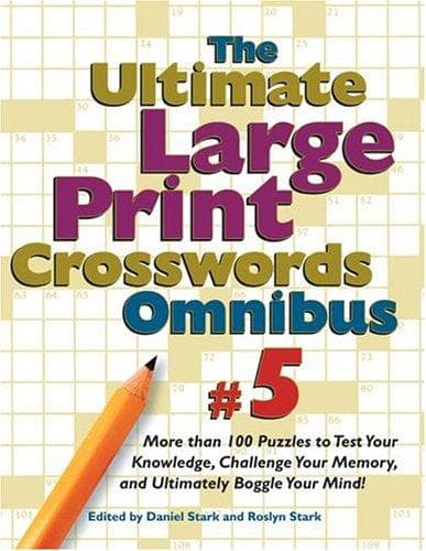 Tapa de Ultimate Large Print Crosswords Omnibus