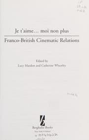 Tapa de Je t'aimé moi non plus