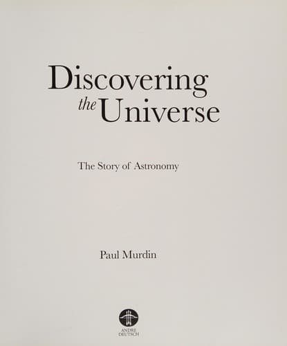 Tapa de Discovering the Universe