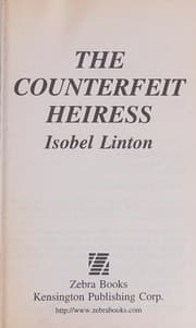 Tapa de The Counterfeit Heiress