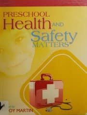 Tapa de Preschool health and safety manual