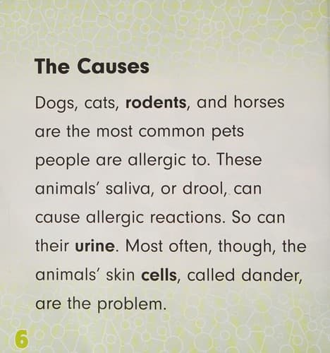 Tapa de I'm allergic to pets