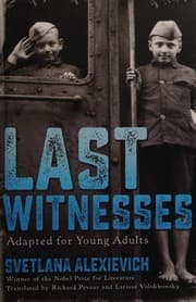 Tapa de Last Witnesses, Adapted for Young Adults