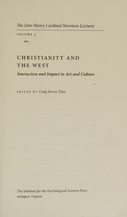Tapa de Christianity and the West