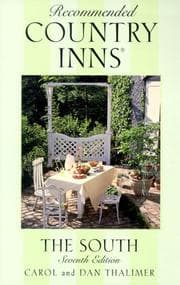 Tapa de Recommended country inns