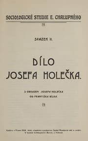 Tapa de Dílo Josefa Holečka