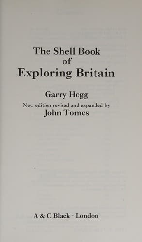 Tapa de Shell Book of Exploring Britain