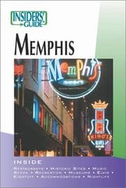 Tapa de Insiders' Guide to Memphis