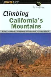 Tapa de Climbing California's Mountains (Climbing Mountians Series)