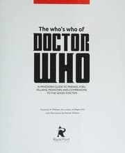 Tapa de Who's Who of Doctor Who